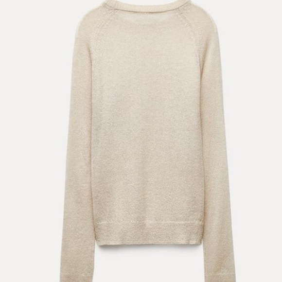 ROUND NECK KNIT SWEATER WITH RAGLAN SLEEVES - Picture 5 of 5